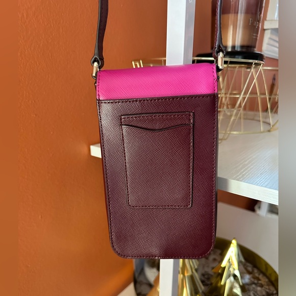 KATE SPADE Color-block Flap Phone Crossbody Bag (NWOT) - Picture 6 of 9
